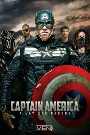Captain America: A Gay XXX Parodyのポスター