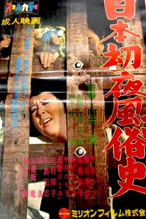 日本初夜風俗史のポスター