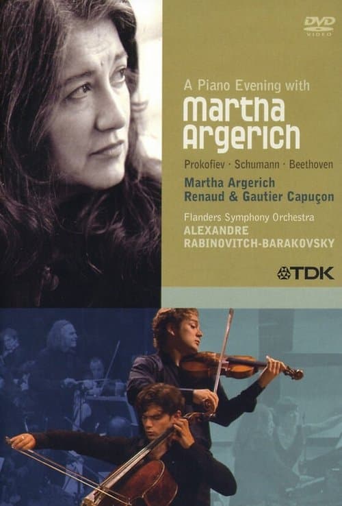 A Piano Evening with Martha Argerichのポスター