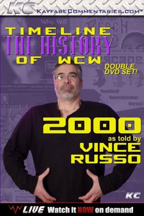 Timeline: The History of WCW – 2000 – As Told By Vince Russoのポスター
