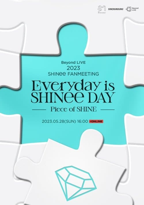 2023 SHINee FANMEETING ‘Everyday is SHINee DAY’ : [Piece of SHINE]のポスター