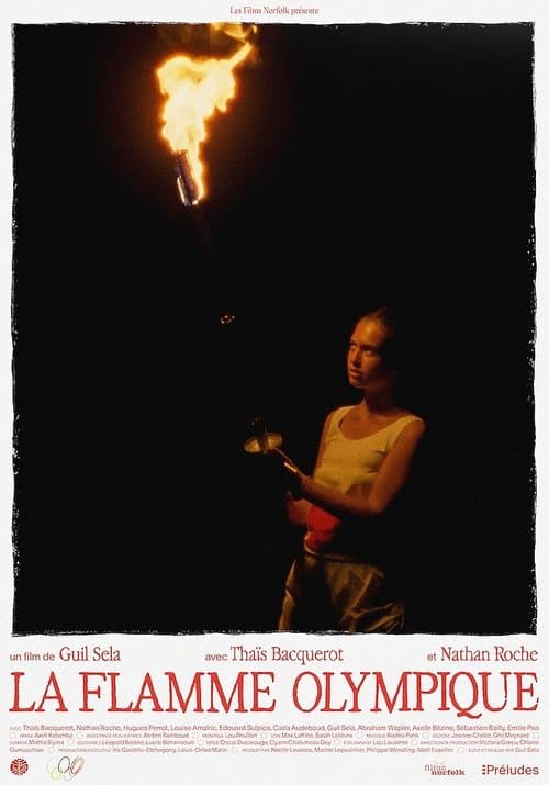 La flamme olympiqueのポスター