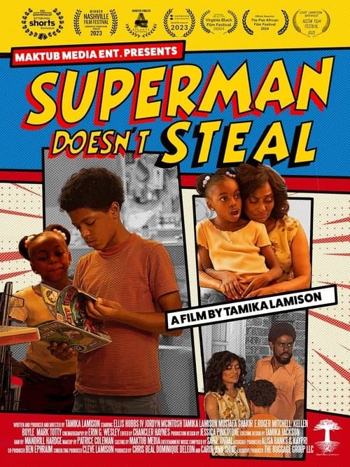 Superman Doesn't Stealのポスター