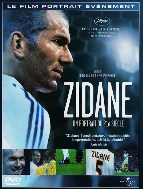 Zidane, un portrait du 21e siècleのポスター