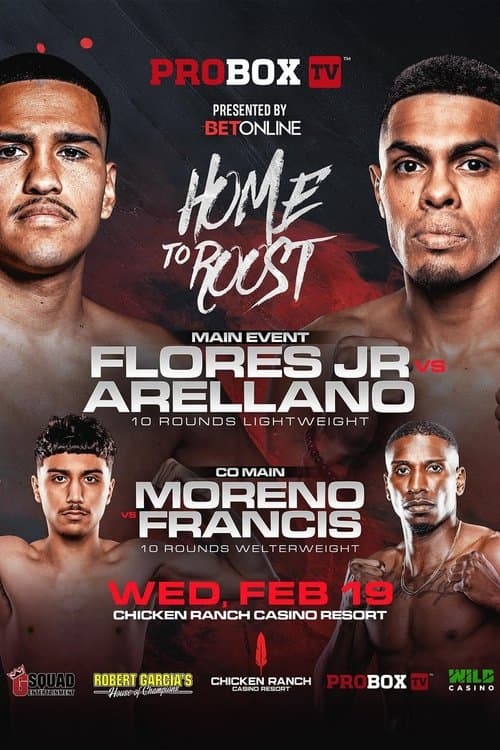 Gabriel Flores Jr. vs. Jose Arellanoのポスター