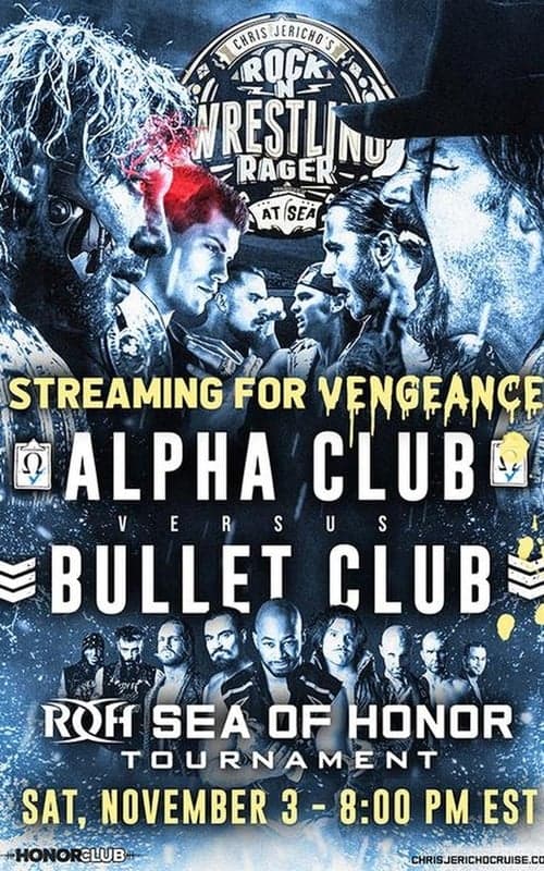Chris Jericho's Rock N' Wrestling Rager at Sea: Sea of Honorのポスター