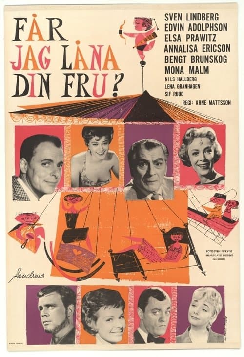 Får jag låna din fru?のポスター