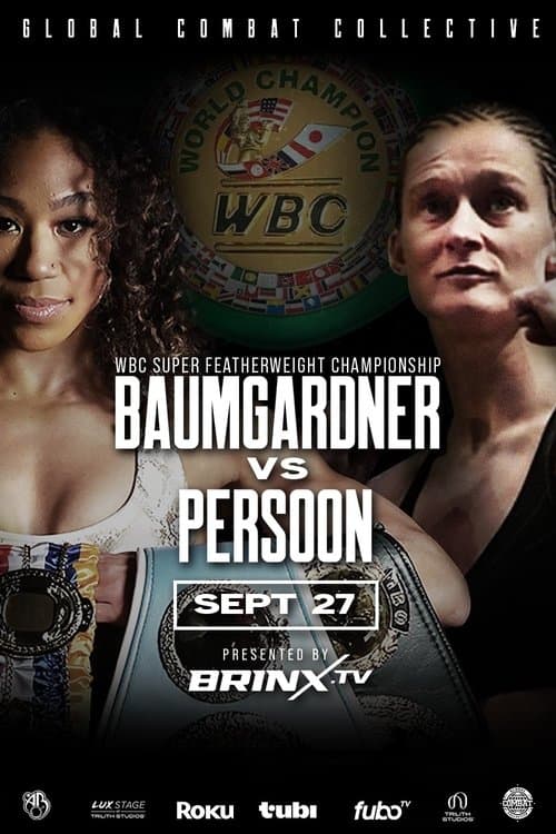 Alycia Baumgardner vs. Delfine Persoonのポスター