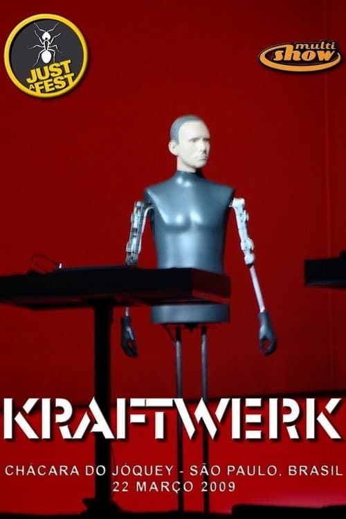 Kraftwerk - Live at Chacara do Jockey, Sao Paoloのポスター