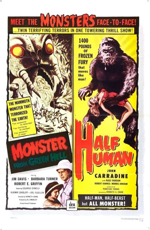 Half Human: The Story of the Abominable Snowmanのポスター