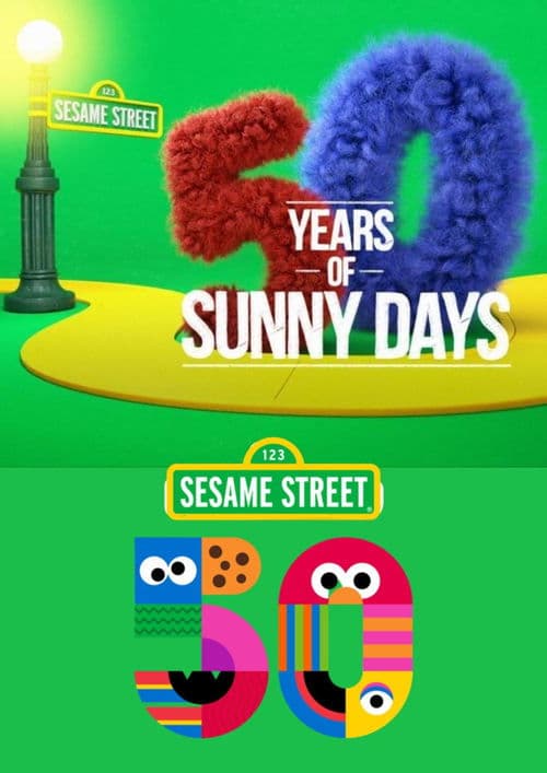 Sesame Street: 50 Years of Sunny Daysのポスター