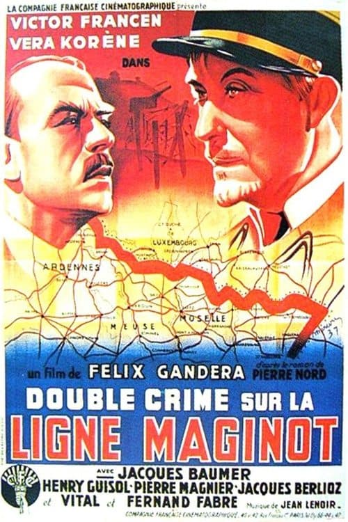 Double crime sur la ligne Maginotのポスター