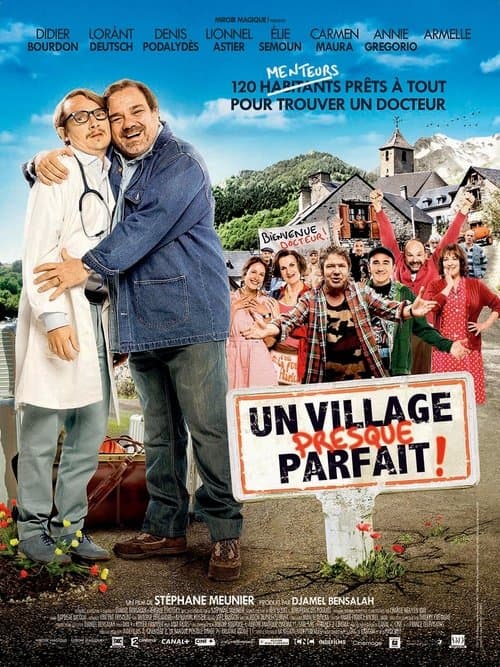 Un village presque parfait!のポスター