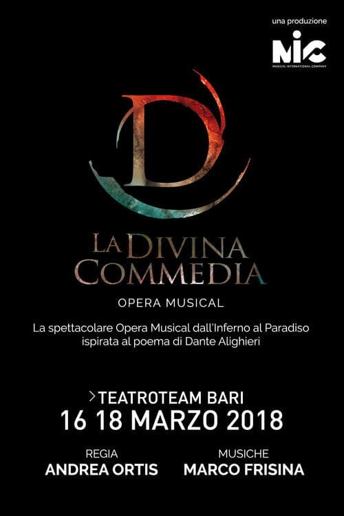 La Divina Commedia Opera Musicalのポスター