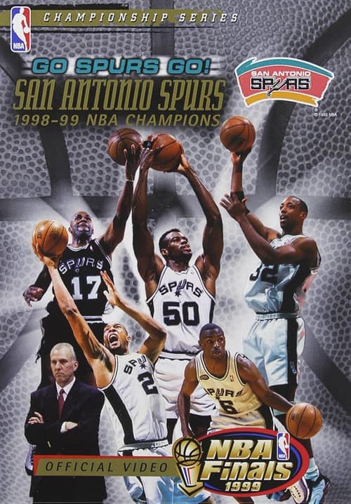 Go Spurs Go! San Antonio Spurs 1998-1999 NBA Championsのポスター