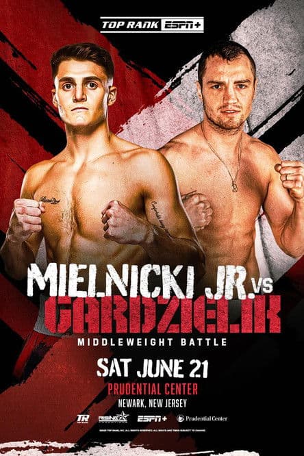 Vito Mielnicki Jr. vs. Kamil Gardzielikのポスター