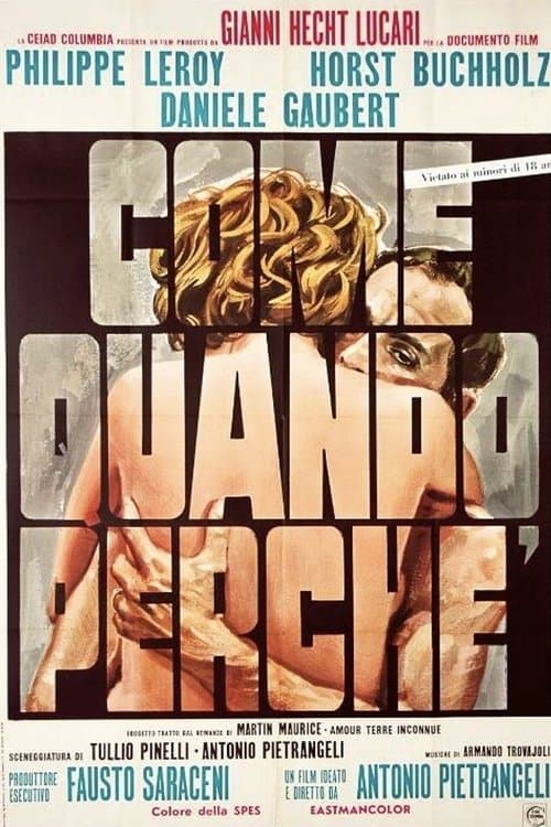 Come,  quando, perchéのポスター