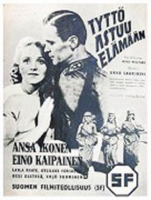 Tyttö astuu elämäänのポスター