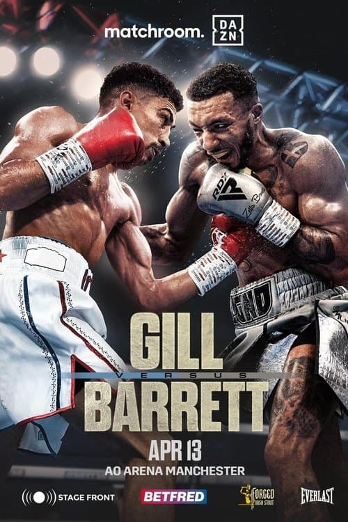 Jordan Gill vs. Zelfa Barrettのポスター