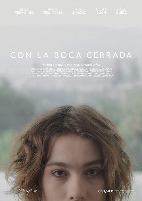 Con la boca cerradaのポスター
