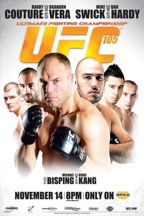 UFC 105: Couture vs. Veraのポスター