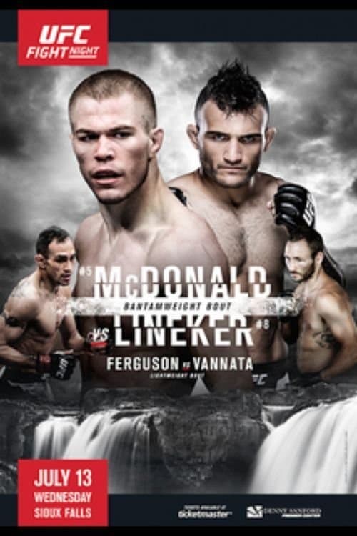 UFC Fight Night 91: McDonald vs. Linekerのポスター