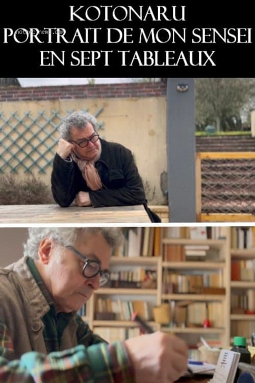 Kotonaru - Portrait de mon sensei en sept tableauxのポスター