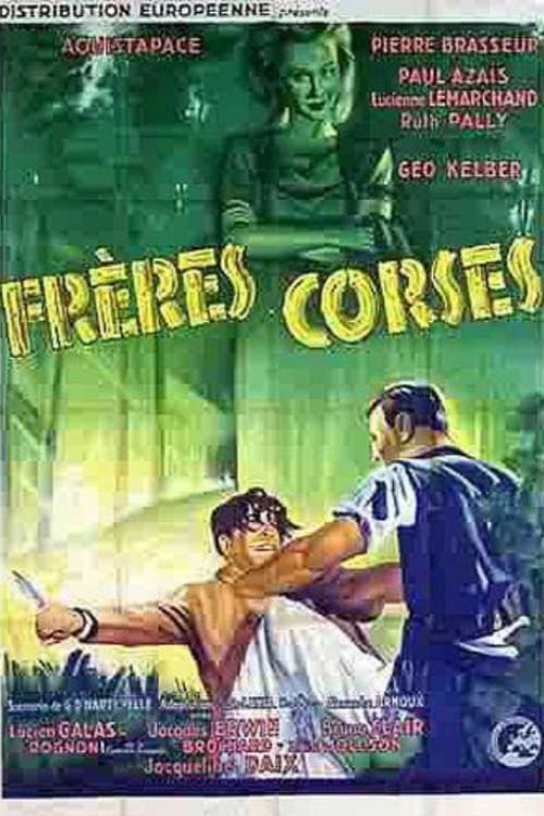 Frères corsesのポスター