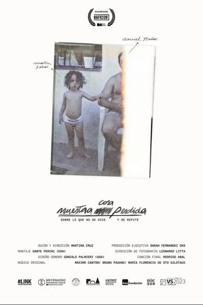 Nuestra cosa perdidaのポスター