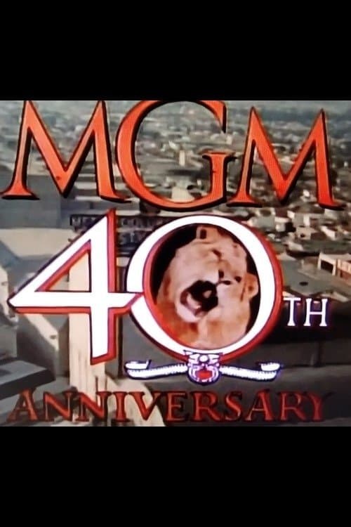 MGM 40th Anniversaryのポスター
