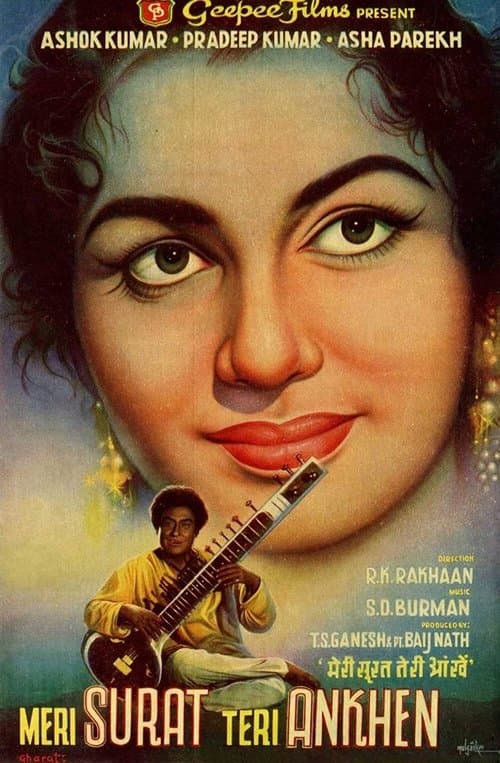 Meri Surat Teri Ankhenのポスター