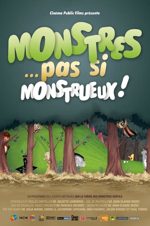 Monstres... Pas si monstrueux!のポスター