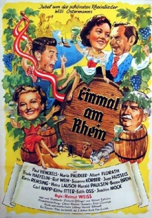 Einmal am Rheinのポスター