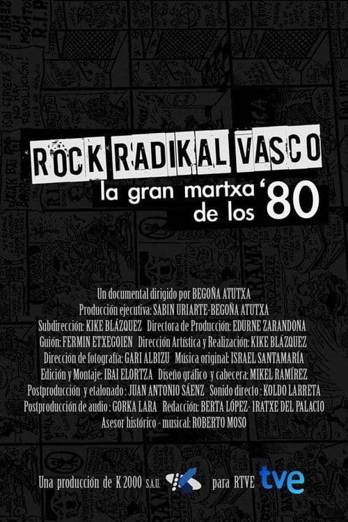 Rock Radikal Vasco: La gran martxa de los 80のポスター
