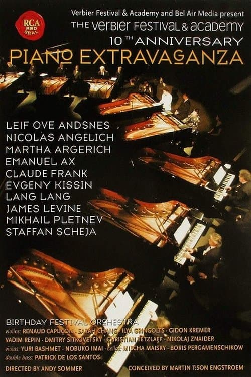 The Verbier Festival & Academy 10th Anniversary: Piano Extravaganzaのポスター