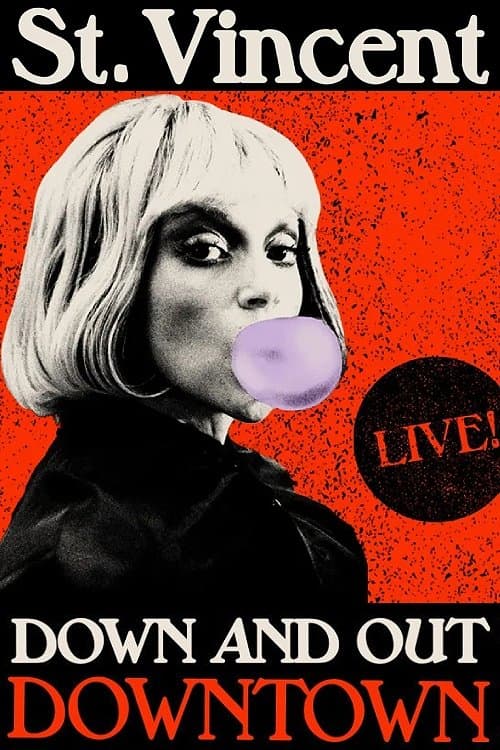 St. Vincent: Down and Out Downtownのポスター