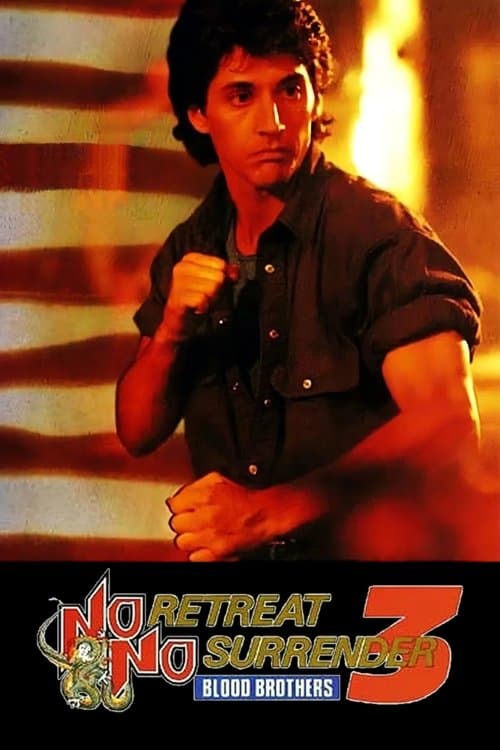 No Retreat, No Surrender 3: Blood Brothersのポスター