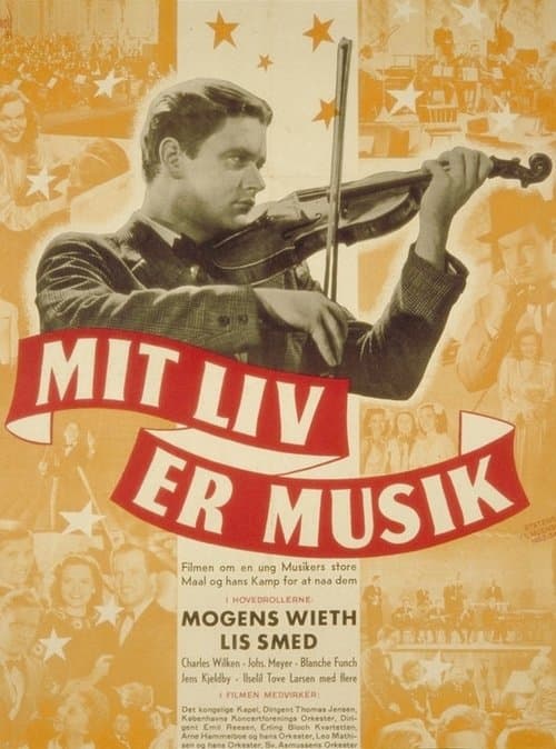 Mit liv er musikのポスター