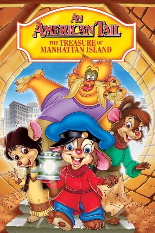 An American Tail: The Treasure of Manhattan Islandのポスター