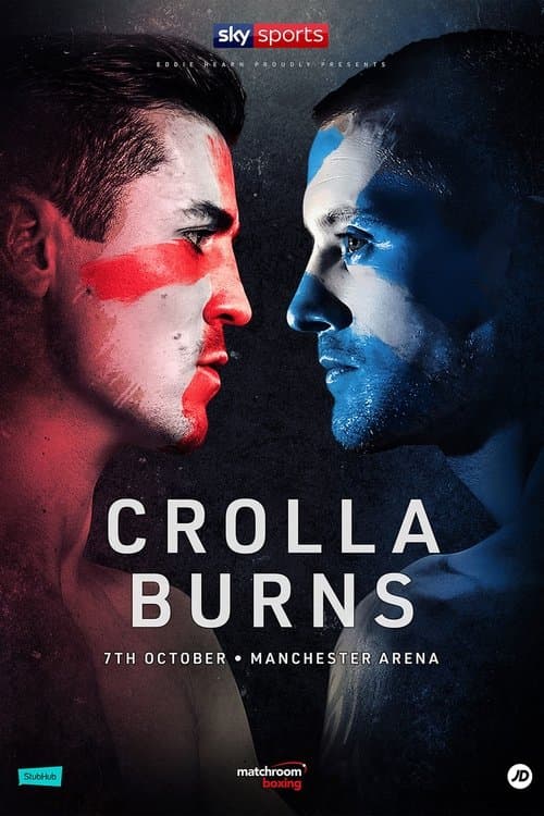 Anthony Crolla vs. Ricky Burnsのポスター
