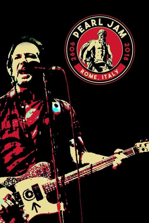 Pearl Jam - Rome 2018のポスター