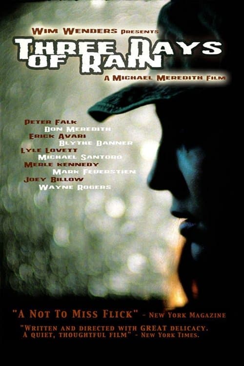 Three Days of Rainのポスター