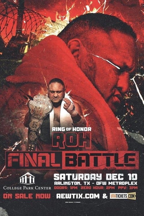 ROH: Final Battleのポスター