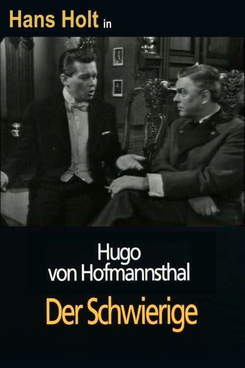 Der Schwierigeのポスター