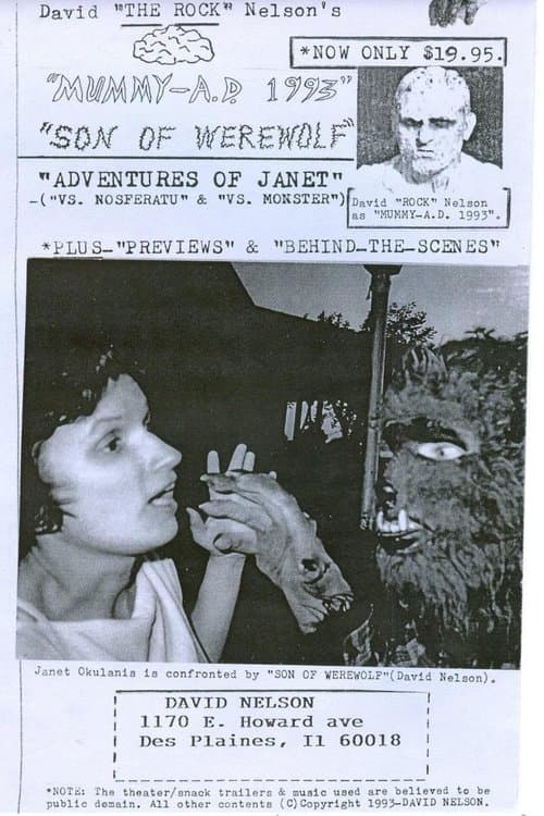 The Adventures of Janet: Janet vs Werewolfのポスター