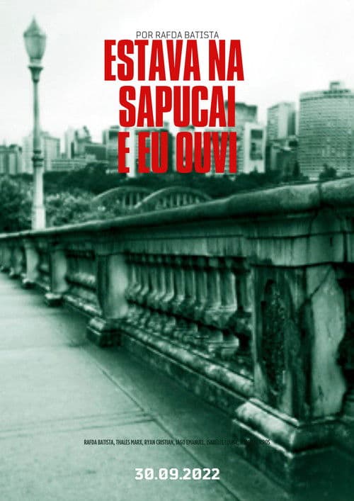 Eu Estava Na Sapucaí, e Eu Ouviのポスター