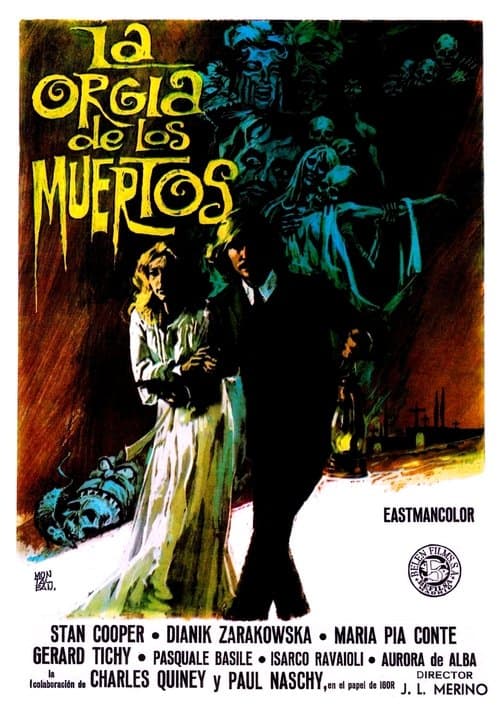 La orgía de los muertosのポスター