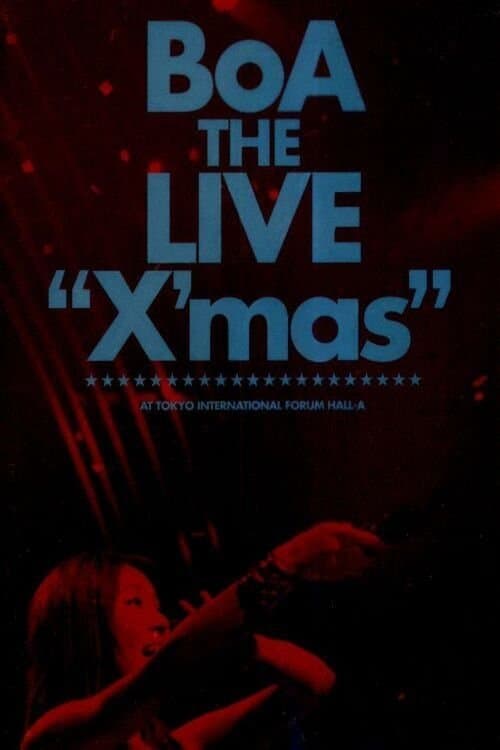 BoA THE LIVE "X'mas"のポスター