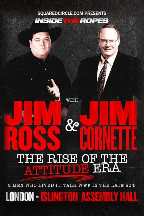 Inside the Ropes: The Rise of the Attitude Era with Jim Cornette & Jim Rossのポスター