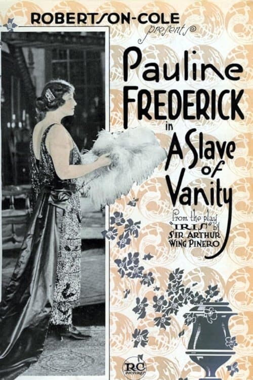 A Slave of Vanityのポスター